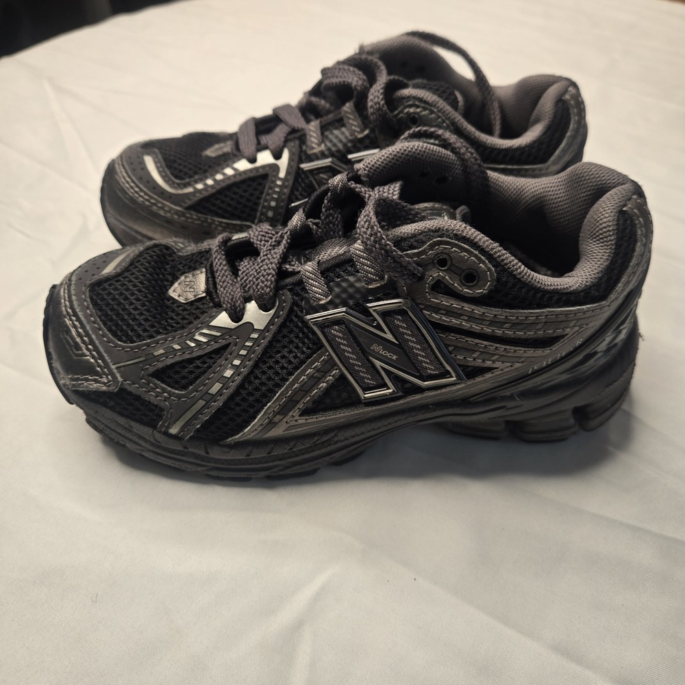 New Balance Boys 1906 Sneakers Mesh Grey Black PC1906CG Size 13 Kids - Picture 5 of 8